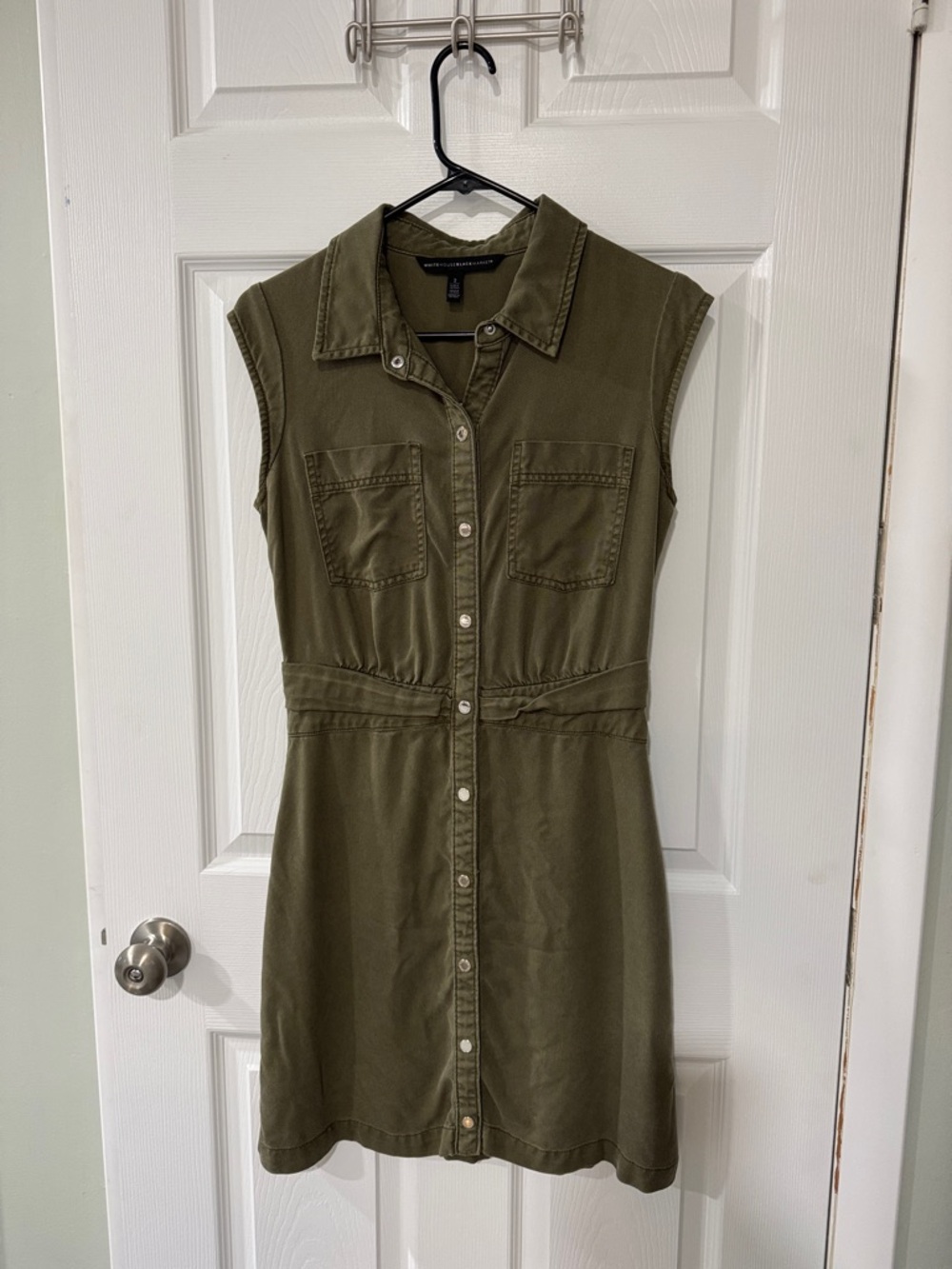 WHBM I Olive Dress